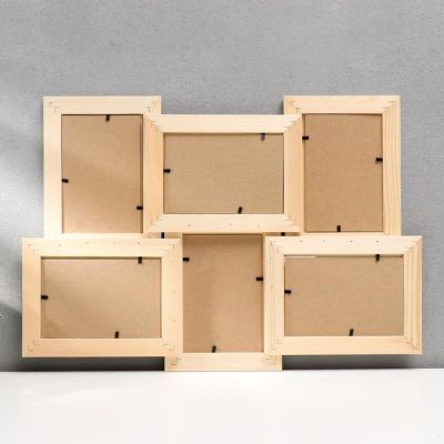 Фоторамка на 6 фото 10х15 см, белая