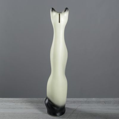 Копилка "Кот", акрил, чёрно-белая, 43 см