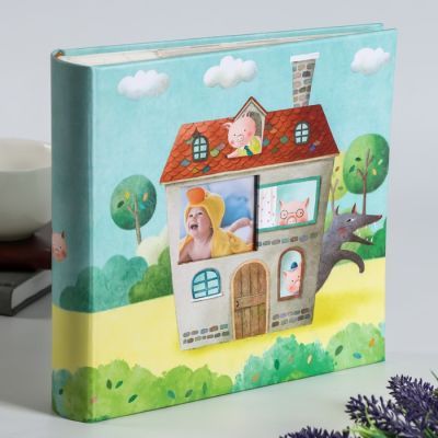 Фотоальбом на 200 фото "Три поросёнка" 10x15 см