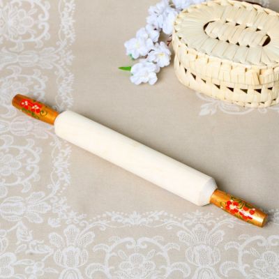 Скалка,  45×5 см, хохлома, микс