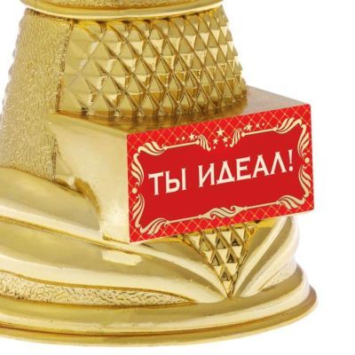 Ника литая «Ты идеал!», 17,5 х 8 х 7,5 см