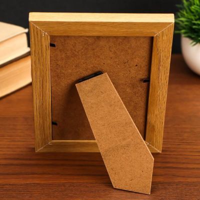 Фоторамка пластик 10х15 см "Бук с белым обрамлением" 18,8х13,8х1 см