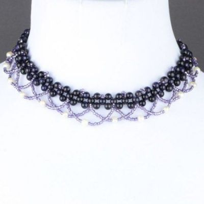 Авторские бусы Авантюрин, жемчуг "Вдохновение" арт.КАП-1464