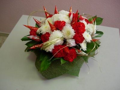 Букет из  конфет ручной работы «Страстный поцелуй»