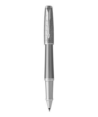 T 313 Ручка роллер Parker Urban Premium F Silvered Powder CT черные чернила подар.кор. (арт-1931586)