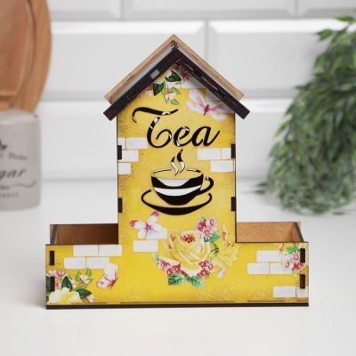 Чайный домик «Розы», 20,6 х 8,6 х 20,6 см