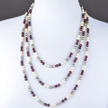 Бусы Жемчуг "Бесконечность" арт.П3384