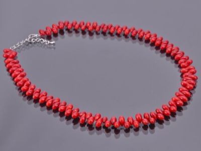 Бусы Коралл "Облепиха" арт.П1214