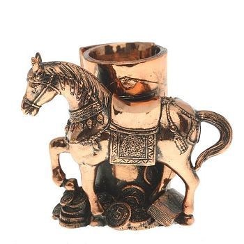 Карандашница  "Лошадь"№ 113 (высота 8см)