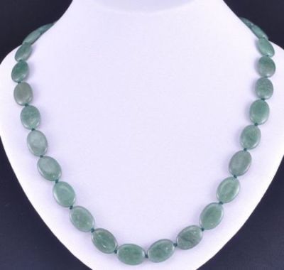 Бусы Нефрит "Кэтти" арт. ННФ-11(13-18)-60-1