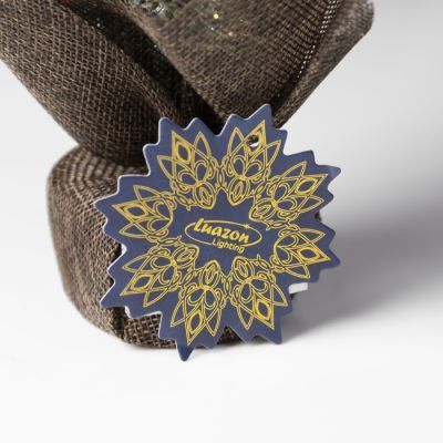 Светодиодная фигура «Снежная ёлка», 11 × 39 × 7.5 см, пластик, батарейки CR2032х2, свечение мульти