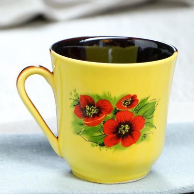 Кружка "День-ночь", деколь, керамика, 300 мл, микс