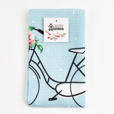 Полотенце кух."Доляна" love life 35х60 см, 100% хл, 160г/м2