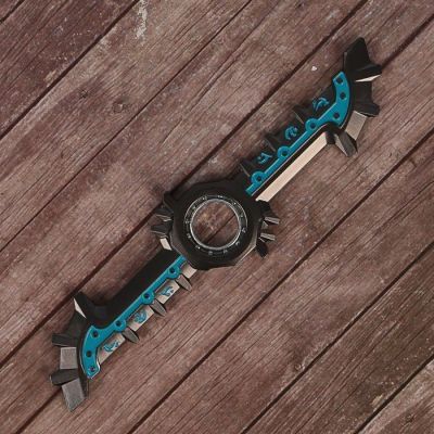 Сюрикен "Всевидящее око", голубо-серый, 2 лезвия, 4*16 см