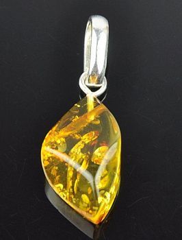 Кулон Янтарь "Золотой дождь" арт.ЯК-123