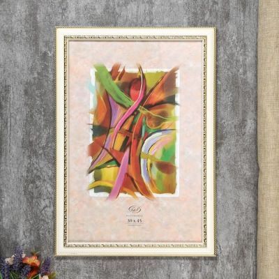 Фоторамка пластик FOTEX VIP 30х45 см (молоко)