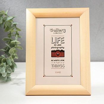Фоторамка дерево Gallery LIFE 10х15 см МИКС 5111-4
