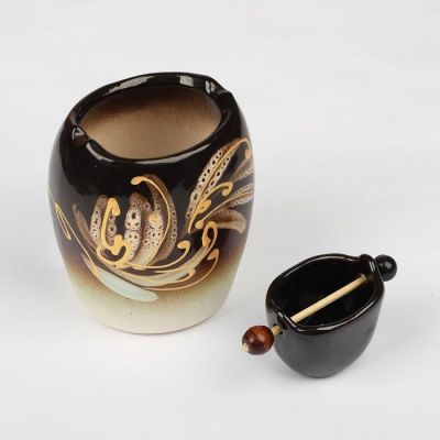 Аромалампа "Котелок" роспись микс