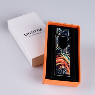 Зажигалка электронная "Авила" спираль, сенсорная кнопка, 8.5х5х2 см