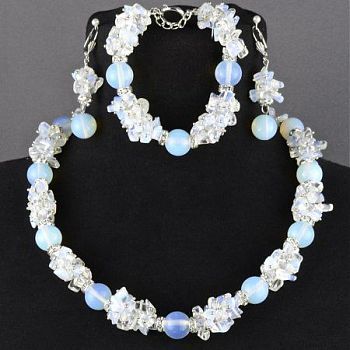 Комплект Лунный Камень "Каролина" арт.КП128