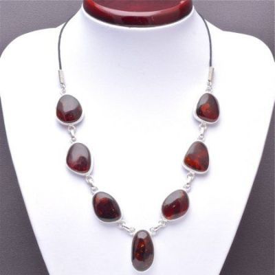 Колье Янтарь "Балтийская осень" арт. ЯК-1450