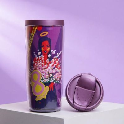 Термостакан со вставкой «Для космической малышки», 350 мл