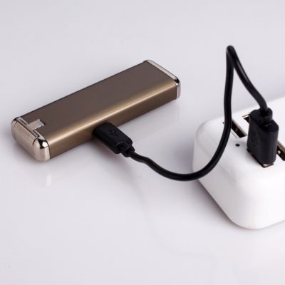 Зажигалка электронная "Гераброн", дуговая, 8х2.5 см, микс