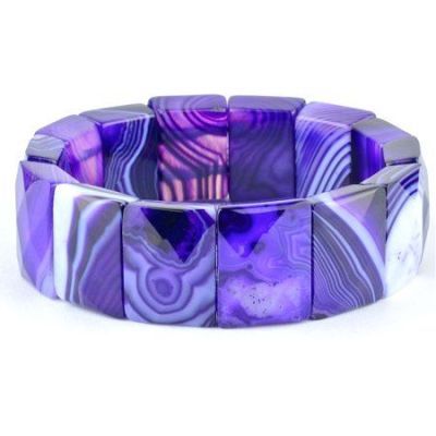 Браслет Агат "Энигма" арт. бНАГ-15(15-20)-17-11