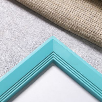 Фоторамка пластик L-5 21х30 см, бирюзовый, с небьющимся стеклом