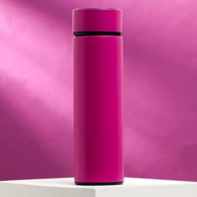 Термос с индикатором температуры "Роза", 500 мл, сохраняет тепло 15 ч