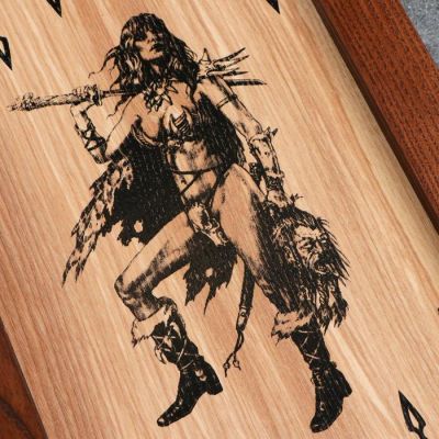 Нарды "Легенда" Амазонка, средние, ясень, 51 х 25 см