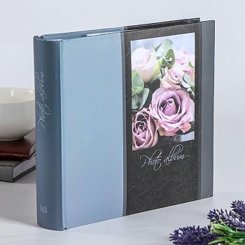 Фотоальбом на 200 фото "Букет" 10х15 см