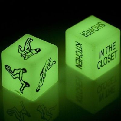 Эротические кубики (в наборе 2 кубика) на англ.яз