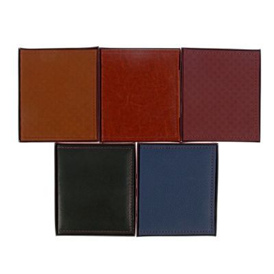 Фотоальбом на 100 фото 10х15 см в коробке "Бизнес" МИКС кожзам 17х15х5,5 см