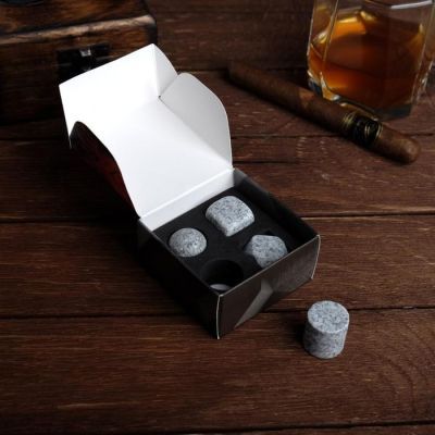 Набор камней для виски "Сильному духом", 4 шт