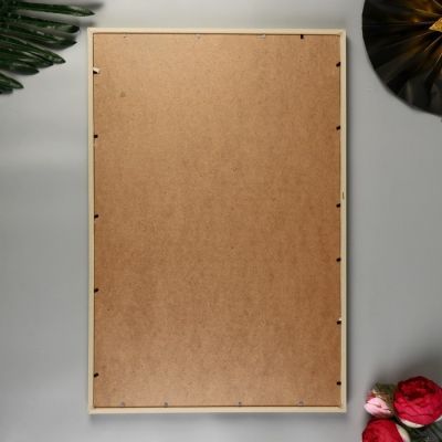 Фоторамка пластик на 8 фото 8х8; 10х10; 9х13 см "Геометрия" 60х40 см