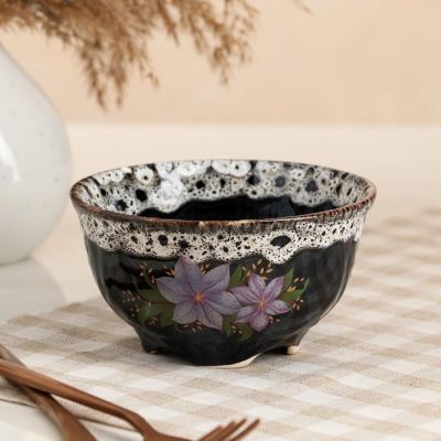 Салатник "Сумской", пена, с деколью, 0.5 л, микс