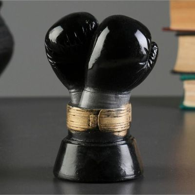 Кубок "Бокс" черный, 9х8х12,5см