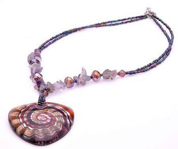 Подвеска Муранское ст.  "Венеция" арт. пМСТ-1210