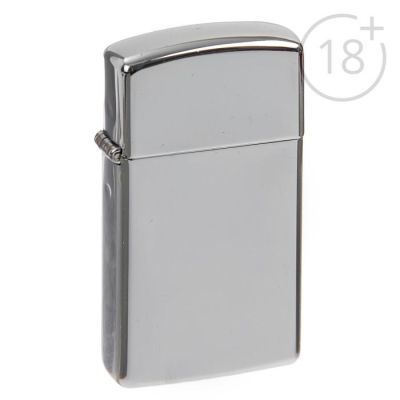 Зажигалка ZIPPO 1610 Slim с покрытием High Polish Chrome