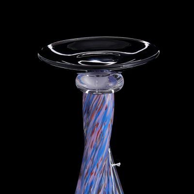 Подсвечник "Helix ", синий