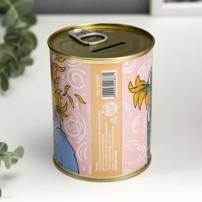 Копилка-банка металл "Коплю на котика"