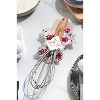 Венчик кулинарный «Для вкусных блюд», 11,5 × 28 см