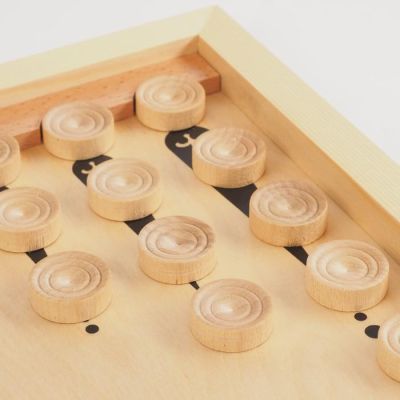 Настольная игра 2 в 1 "Танк Т-90А": шашки, нарды походные, 60 х 30 х 4 см