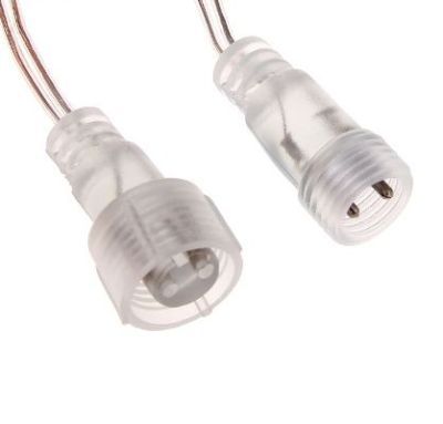 Гирлянда уличная УМС "Бахрома" (Ш:3 м, В:0,6 м, нить силикон, сине-белый)