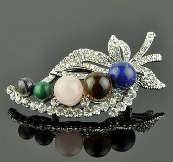 Брошь-кулон Самоцветы "Флора" арт.бшНСЦ-462