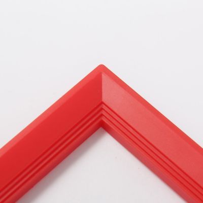 Фоторамка пластик L-5 15х21 см, красный, с небьющимся стеклом