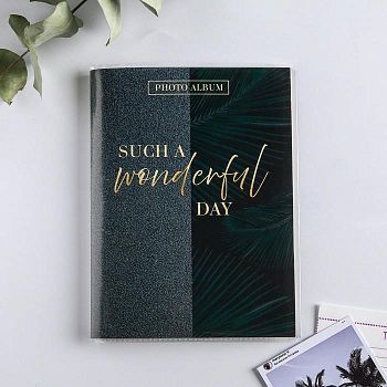 Фотоальбом 36 фото в мягкой обложке Such a wonderful day