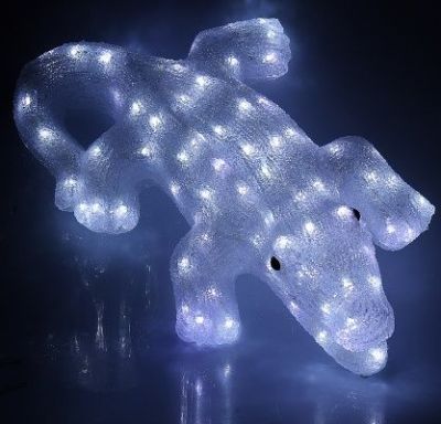 Фигура акрил. "Крокодил" (61х38 см.)