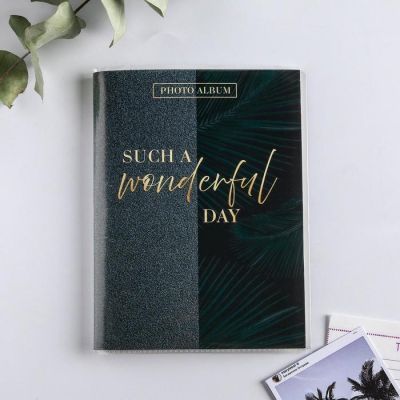 Фотоальбом 36 фото в мягкой обложке Such a wonderful day